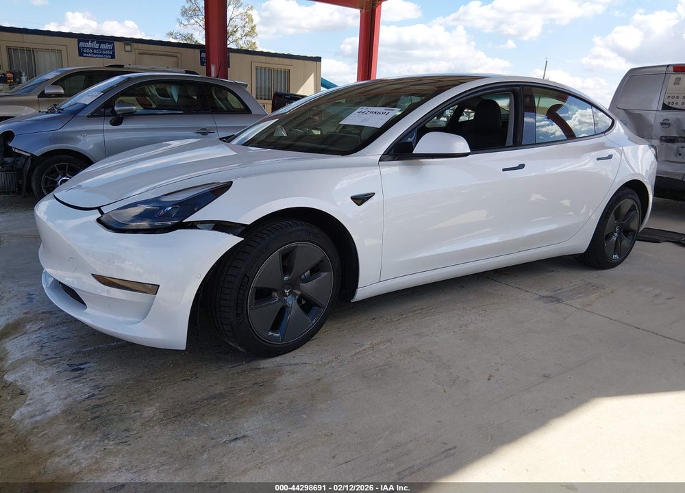 2021 TESLA MODEL 3 STANDARD RANGE PLUS REAR-WHEEL DRIVE VIN: 5YJ3E1EA2MF096825