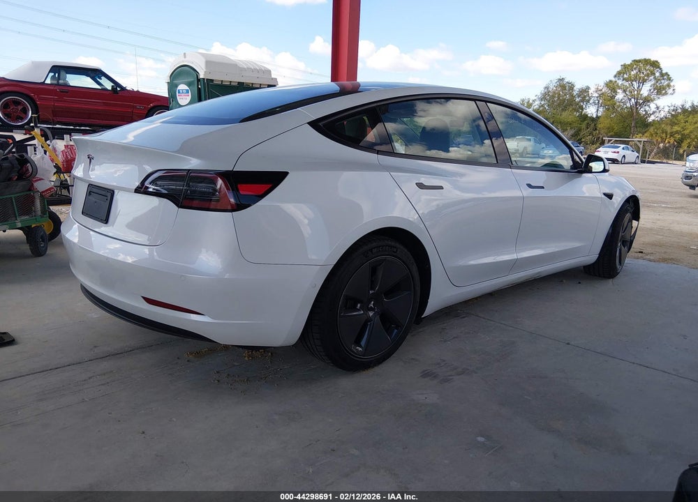 2021 TESLA MODEL 3 STANDARD RANGE PLUS REAR-WHEEL DRIVE VIN: 5YJ3E1EA2MF096825