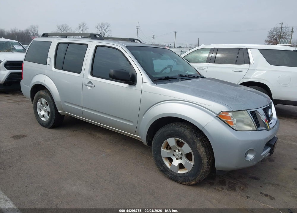 2011 NISSAN PATHFINDER S VIN: 5N1AR1NN6BC632681