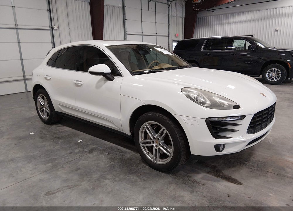 2015 PORSCHE MACAN S VIN: WP1AB2A58FLB57009