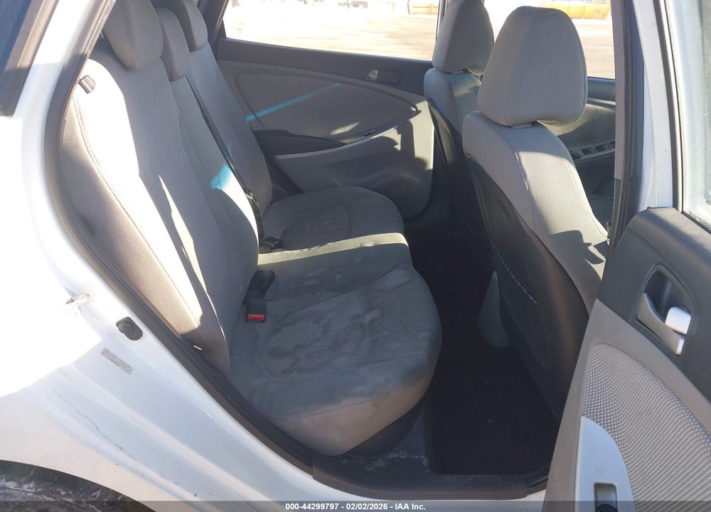 2013 HYUNDAI ACCENT GS VIN: KMHCT5AE2DU116029