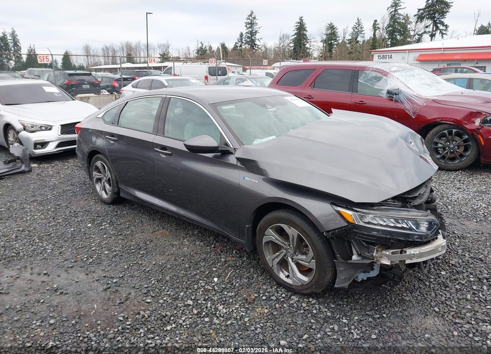 2019 HONDA ACCORD HYBRID VIN: 1HGCV3F17KA008398