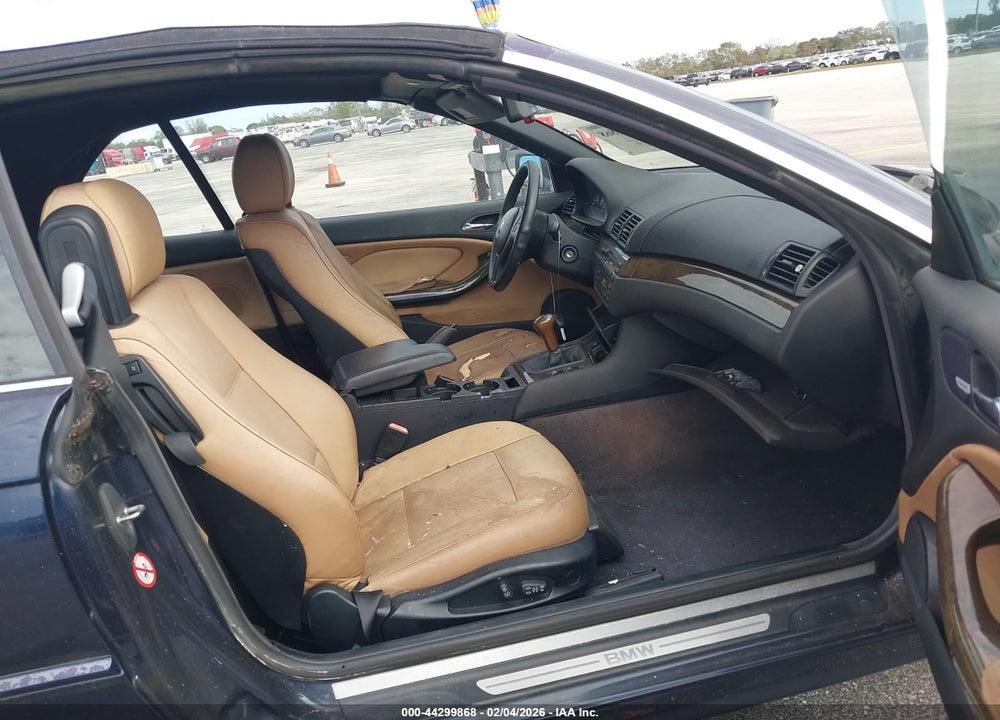 2002 BMW 325CI VIN: WBABS33402JY42995