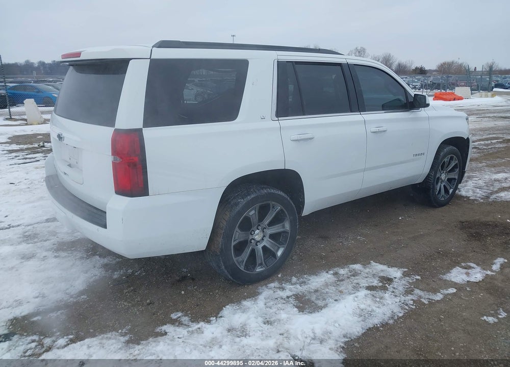 2017 CHEVROLET TAHOE LT VIN: 1GNSKBKC4HR283958