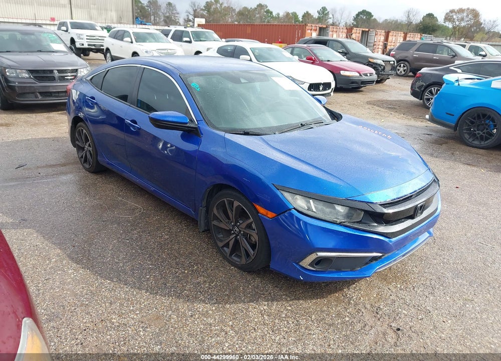 2020 HONDA CIVIC VIN: 2HGFC2F8XLH504700