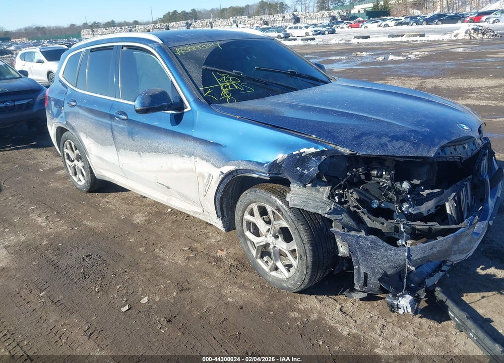 2021 BMW X3 XDRIVE30I VIN: 5UXTY5C07M9E58359