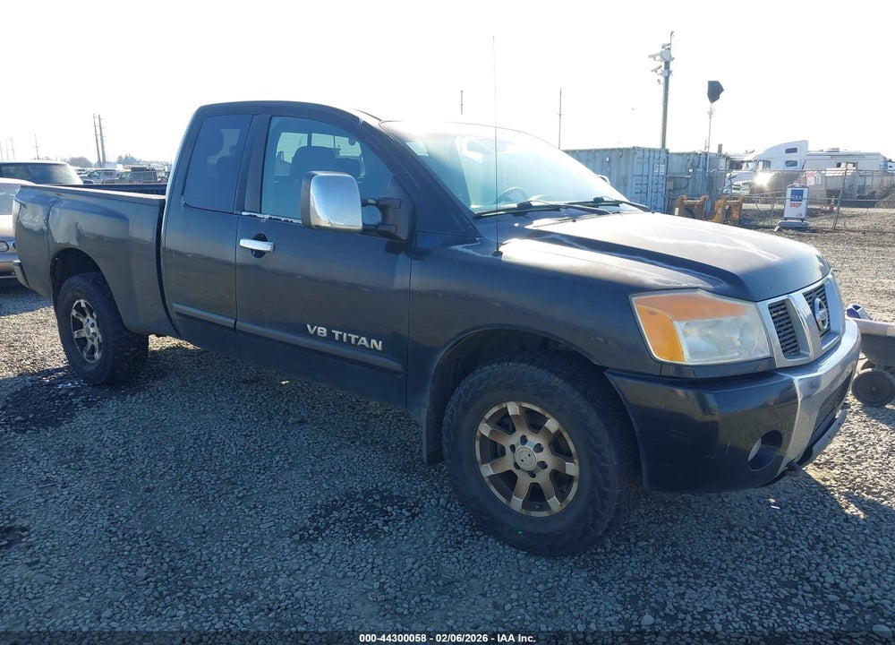 2005 NISSAN TITAN SE VIN: 1N6AA06BX5N553921