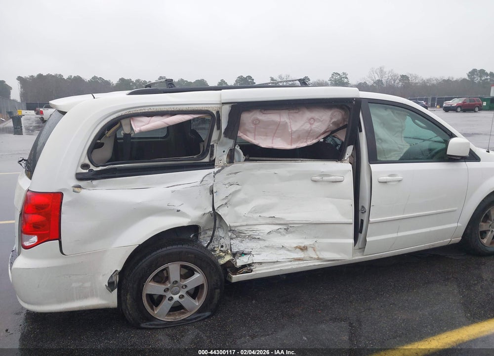 2012 DODGE GRAND CARAVAN SXT VIN: 2C4RDGCG4CR406435