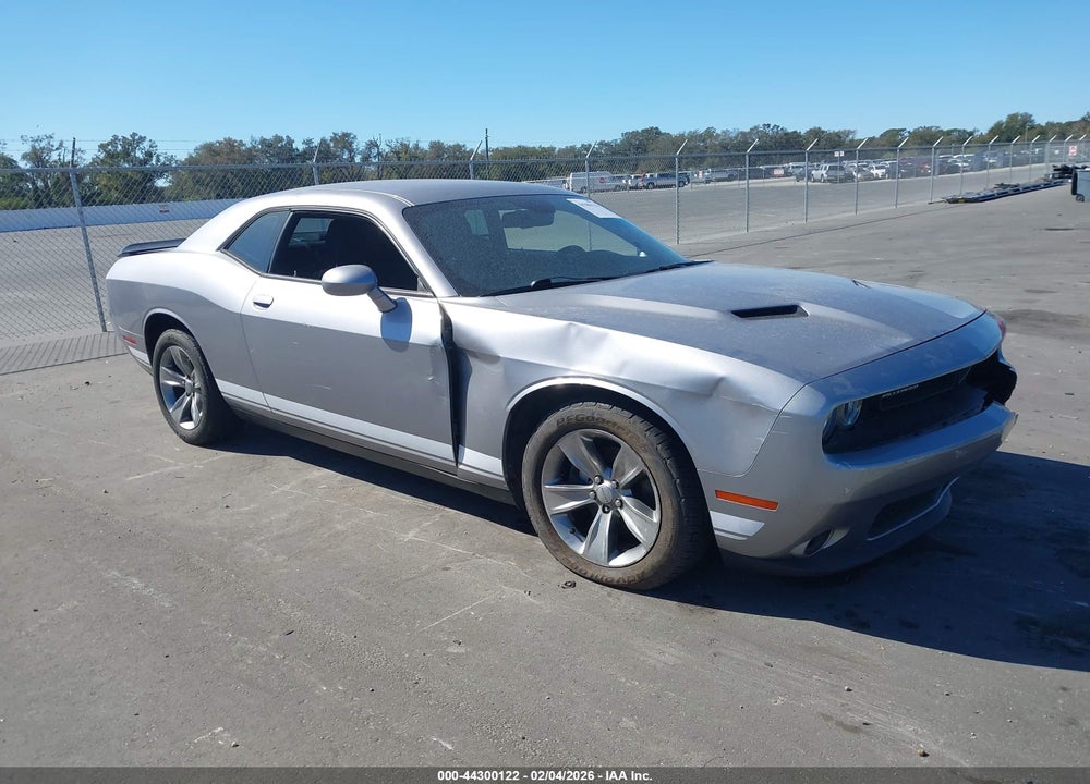 2016 DODGE CHALLENGER SXT VIN: 2C3CDZAG9GH352621