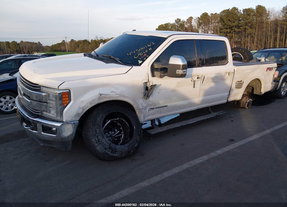 2017 FORD F-250 LARIAT VIN: 1FT7W2BT4HEF05876