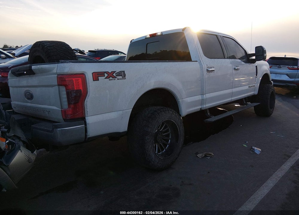 2017 FORD F-250 LARIAT VIN: 1FT7W2BT4HEF05876