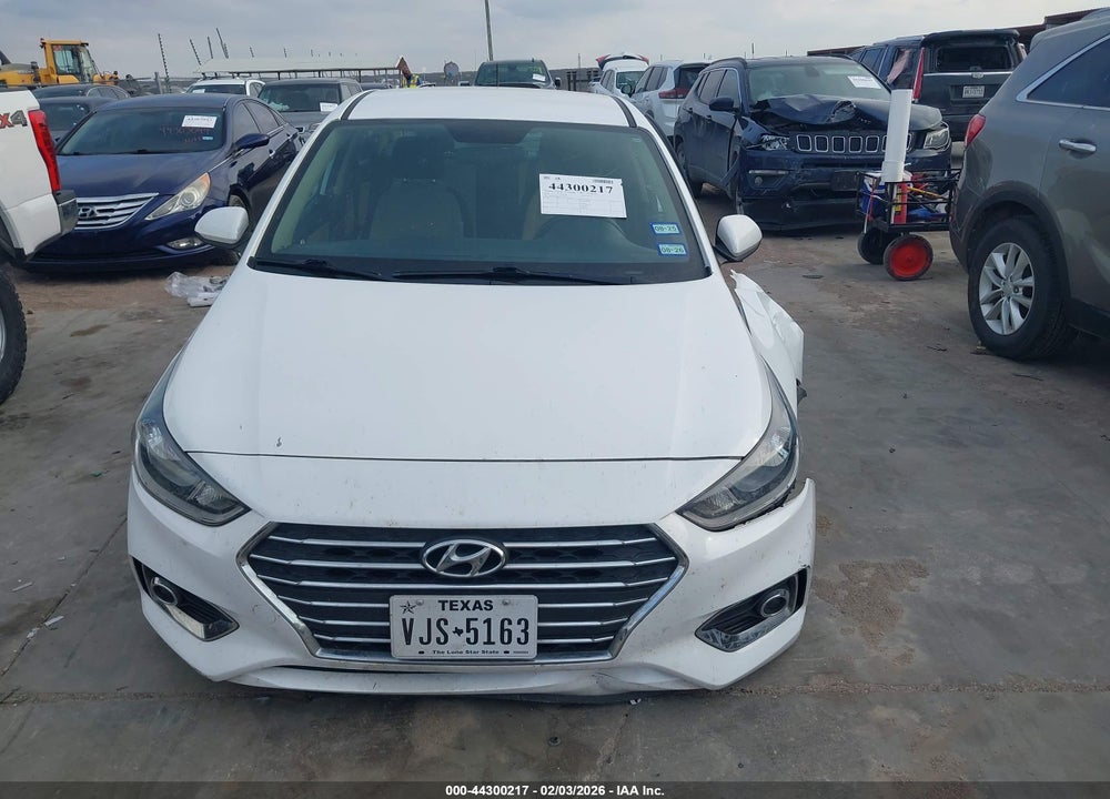 2022 HYUNDAI ACCENT SEL VIN: 3KPC24A61NE158072