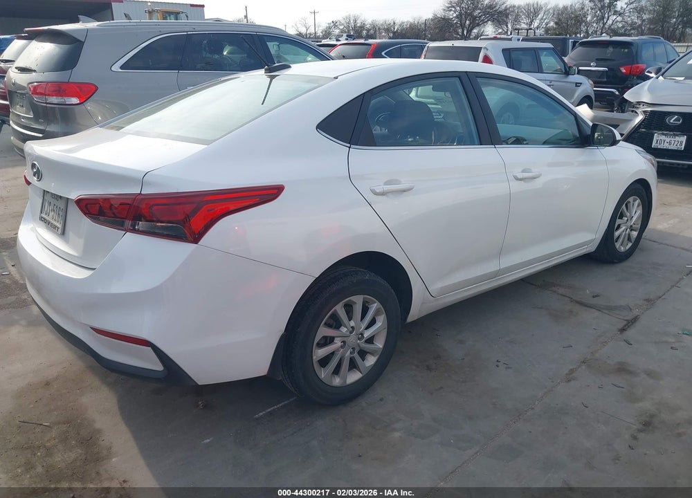 2022 HYUNDAI ACCENT SEL VIN: 3KPC24A61NE158072