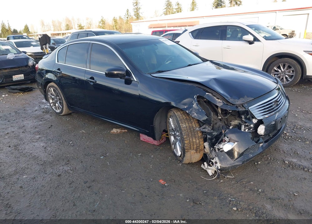 2008 INFINITI G35 JOURNEY VIN: JNKBV61E28M205619