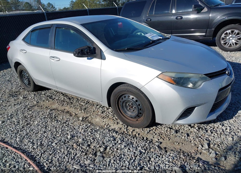 2016 TOYOTA COROLLA LE VIN: 2T1BURHE4GC627785