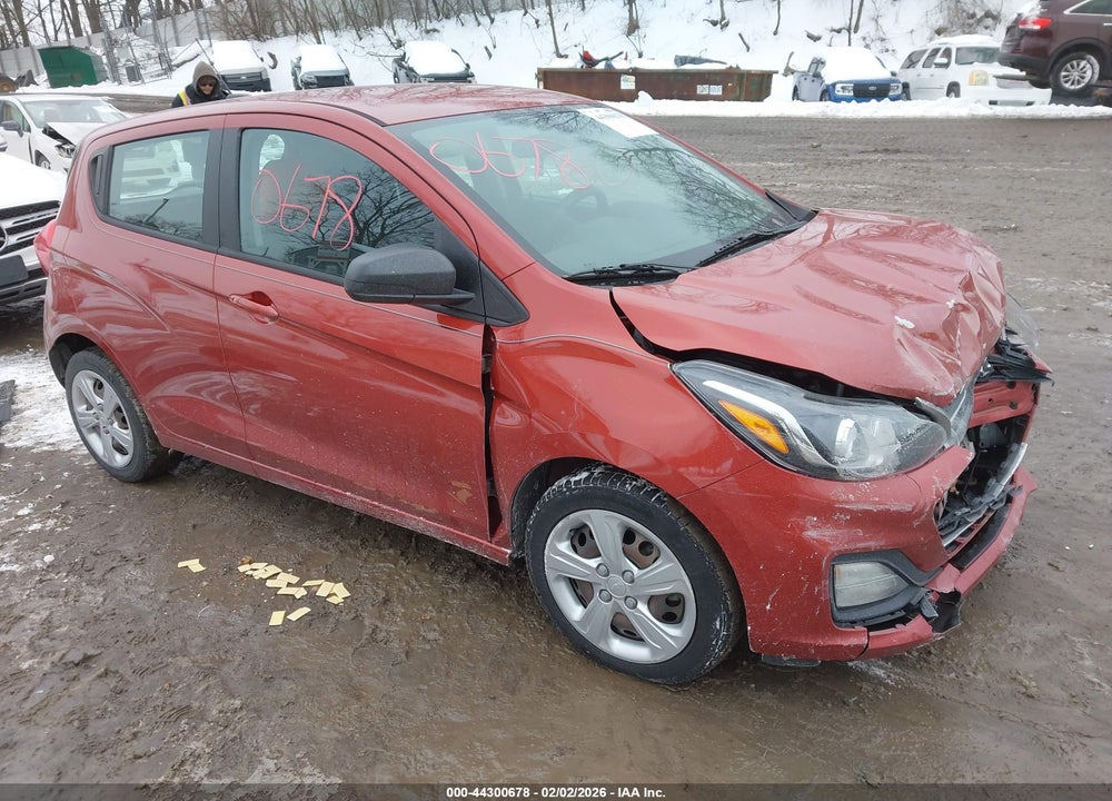 2021 CHEVROLET SPARK FWD LS AUTOMATIC VIN: KL8CB6SAXMC702646