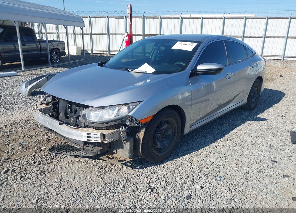 2017 HONDA CIVIC LX VIN: 19XFC2F58HE055766