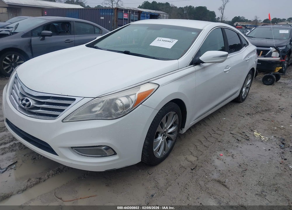 2012 HYUNDAI AZERA VIN: KMHFG4JG7CA134426