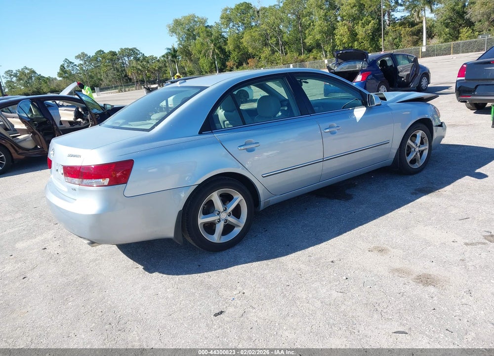 2008 HYUNDAI SONATA LIMITED V6/SE V6 VIN: 5NPEU46F88H354456