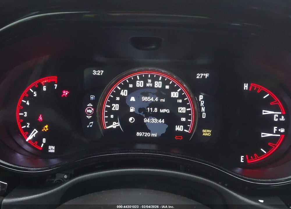 2021 DODGE DURANGO R/T AWD VIN: 1C4SDJCTXMC820406