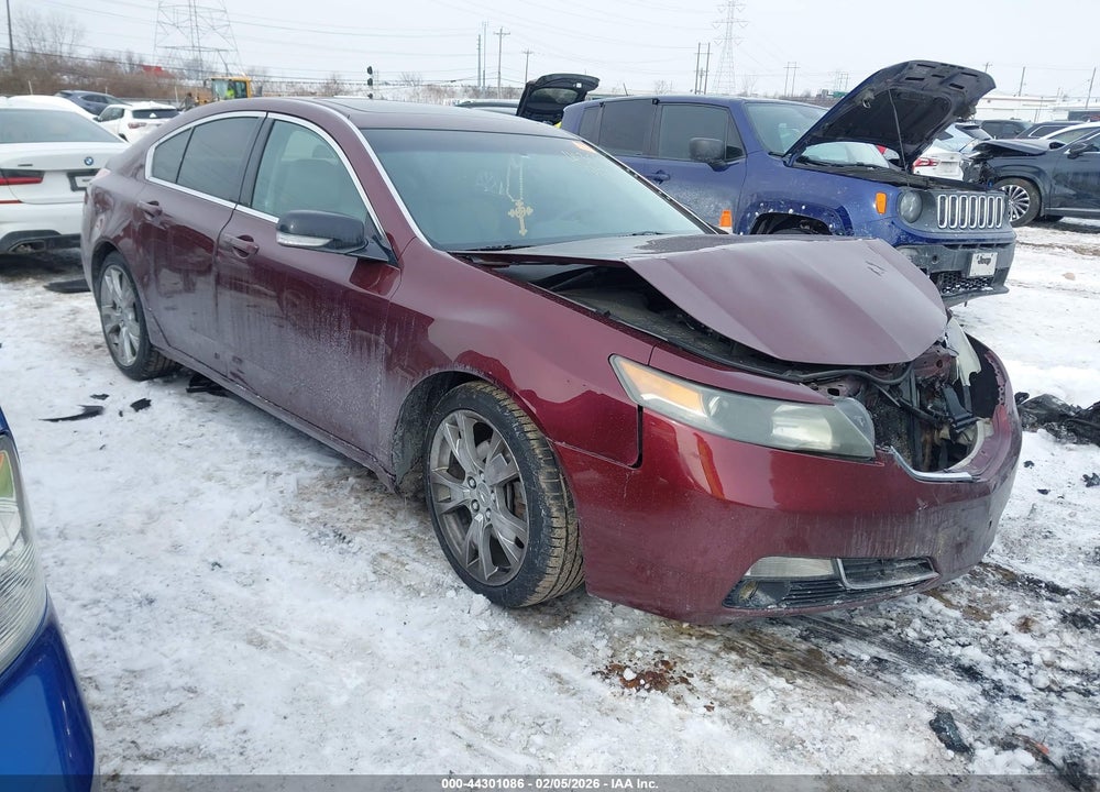 2012 ACURA TL 3.7 VIN: 19UUA9F7XCA003107