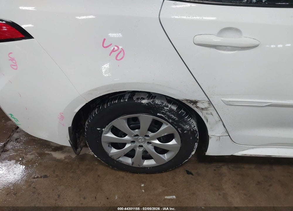 2022 TOYOTA COROLLA LE VIN: 5YFEPMAE5NP304618