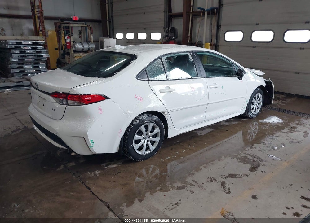 2022 TOYOTA COROLLA LE VIN: 5YFEPMAE5NP304618