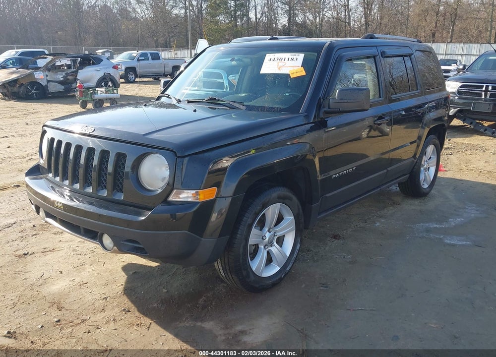 2014 JEEP PATRIOT LIMITED VIN: 1C4NJPCB6ED786069