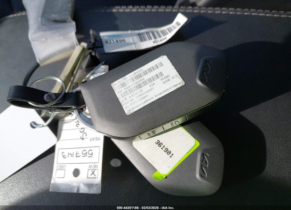 2025 KIA SORENTO EX VIN: 5XYRHDJF0SG361901