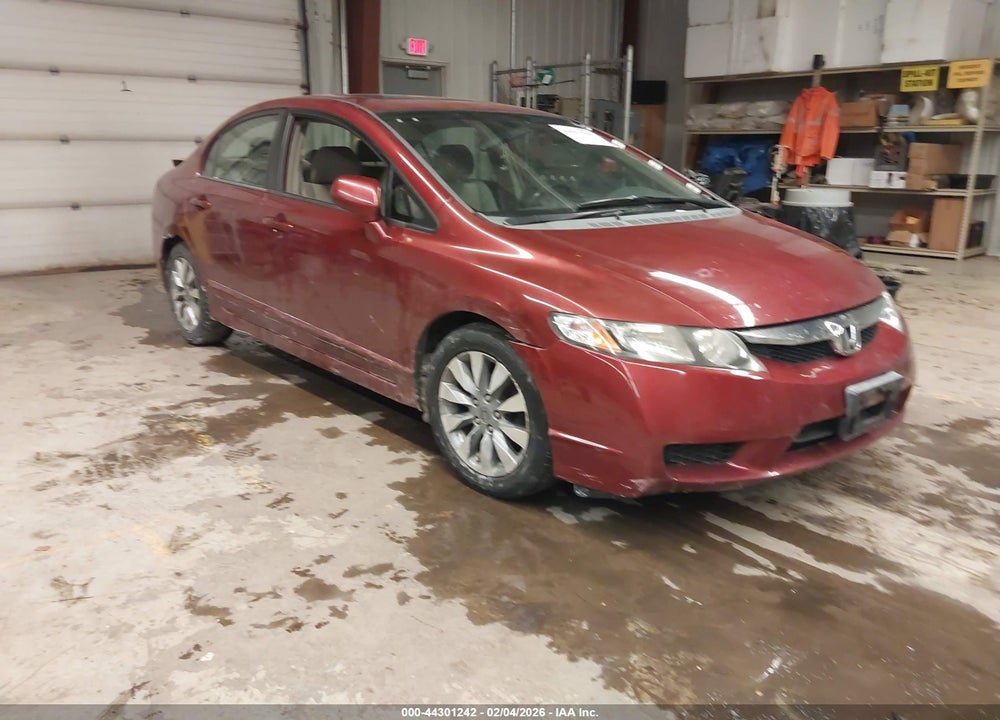 2009 HONDA CIVIC EX-L VIN: 2HGFA169X9H350488