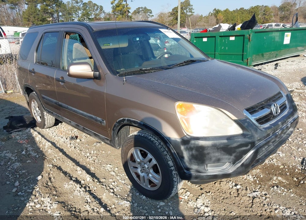 2002 HONDA CR-V EX VIN: SHSRD78832U011618