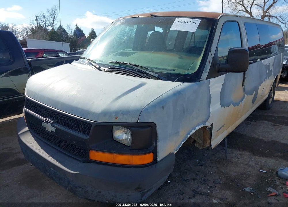 2003 CHEVROLET EXPRESS VIN: 1GAHG39U931196422