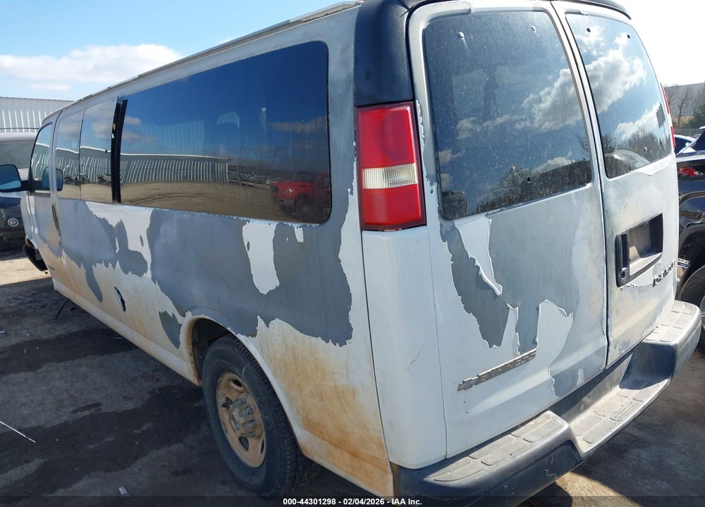 2003 CHEVROLET EXPRESS VIN: 1GAHG39U931196422
