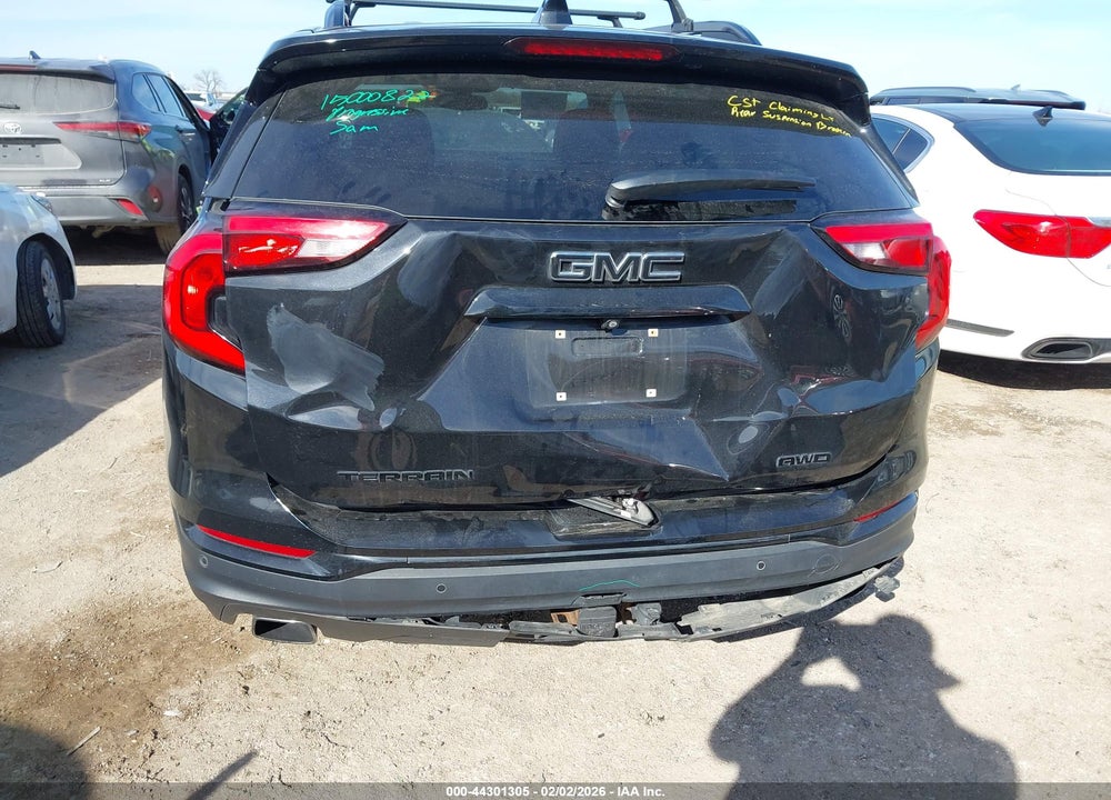 2019 GMC TERRAIN SLT VIN: 3GKALVEX8KL218308