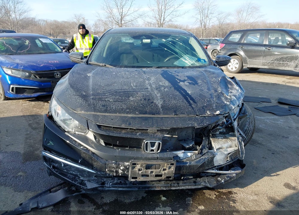 2019 HONDA CIVIC LX VIN: 2HGFC2F68KH504482