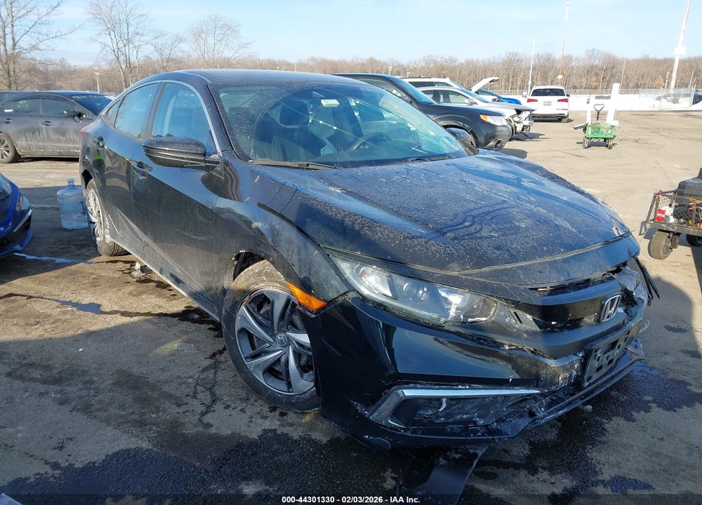 2019 HONDA CIVIC LX VIN: 2HGFC2F68KH504482