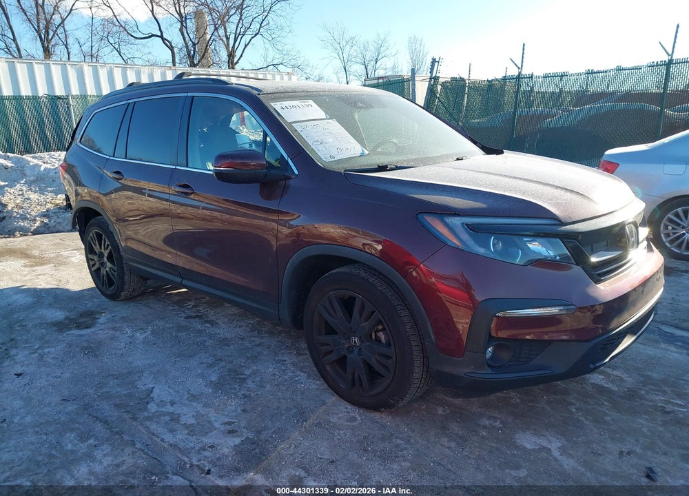 2022 HONDA PILOT AWD SPECIAL EDITION VIN: 5FNYF6H26NB074915