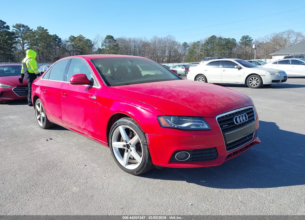 2009 AUDI A4 3.2 PREMIUM PLUS VIN: WAUMK78K79N011021