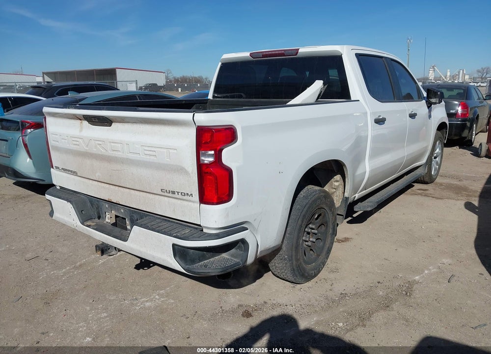 2020 CHEVROLET SILVERADO 1500 2WD  SHORT BED CUSTOM VIN: 3GCPWBEH1LG334089