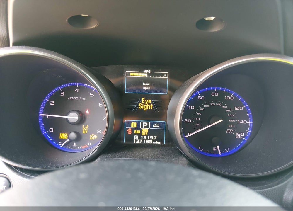 2019 SUBARU OUTBACK 3.6R TOURING VIN: 4S4BSETC8K3207898