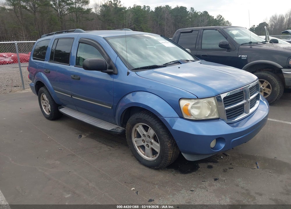 2007 DODGE DURANGO SLT VIN: 1D8HB48P47F518126