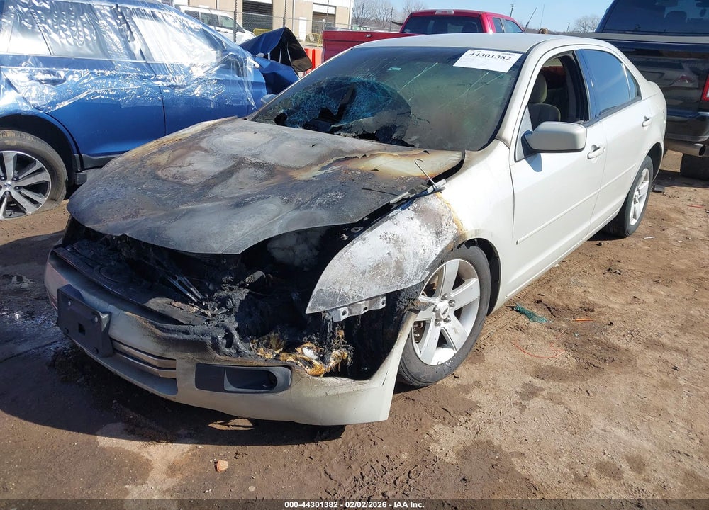 2008 FORD FUSION SE VIN: 3FAHP07Z98R121162
