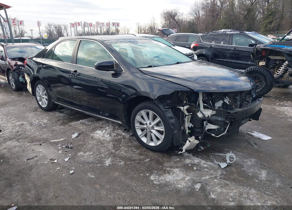 2013 TOYOTA CAMRY XLE V6 VIN: 4T1BK1FK0DU529556