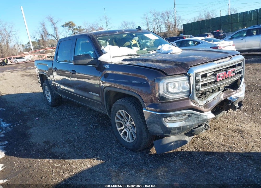 2016 GMC SIERRA 1500 SLE VIN: 3GTU2MEC8GG209160