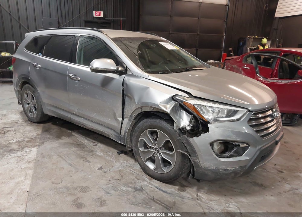 2014 HYUNDAI SANTA FE GLS VIN: KM8SNDHF1EU059046