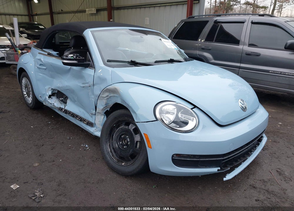 2013 VOLKSWAGEN BEETLE 2.5L VIN: 3VW5X7AT9DM826252