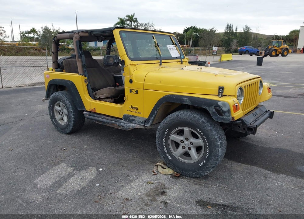 2005 JEEP WRANGLER X VIN: 1J4FA39S85P382963