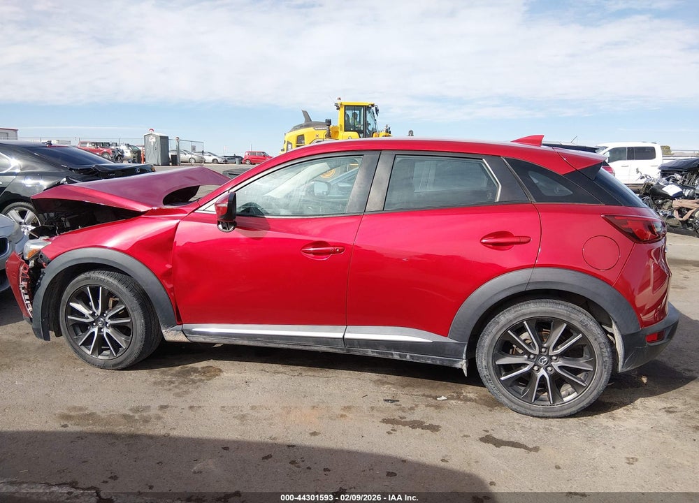 2016 MAZDA CX-3 GRAND TOURING VIN: JM1DKBD78G0104096