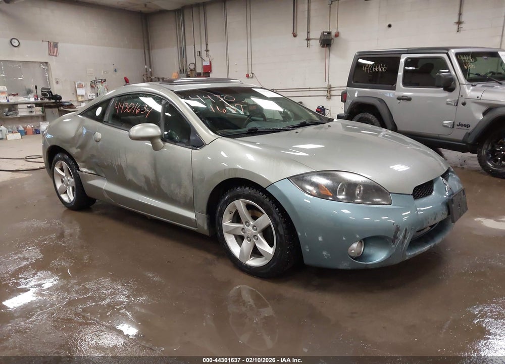 2008 MITSUBISHI ECLIPSE GS VIN: 4A3AK24F28E037037