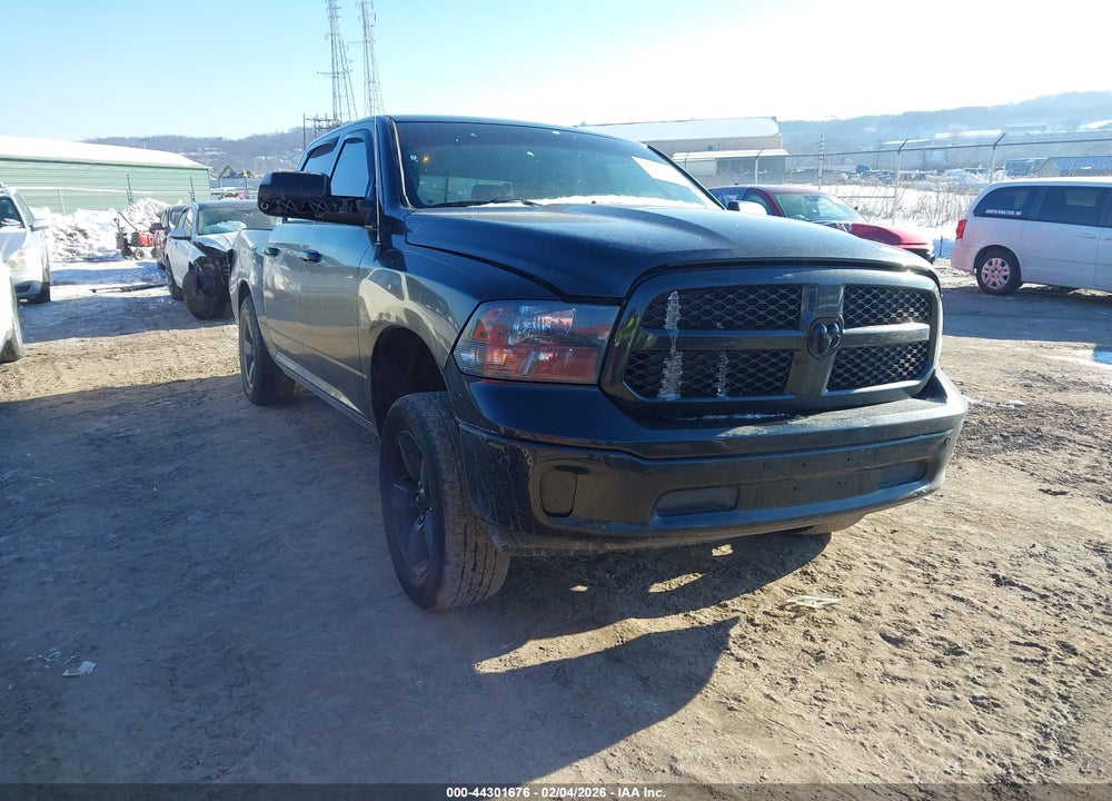 2018 RAM 1500 BIG HORN  4X4 5'7 BOX VIN: 1C6RR7LT8JS246867